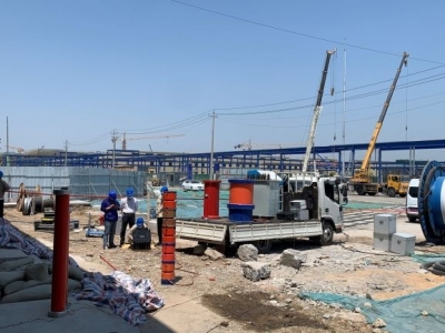 沭陽臨港供熱片區熱電聯產項目110kV升壓站主變外施耐壓、長時感應耐壓及局放試驗